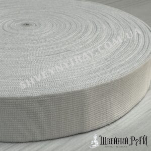 Резинка біла 3.5 см